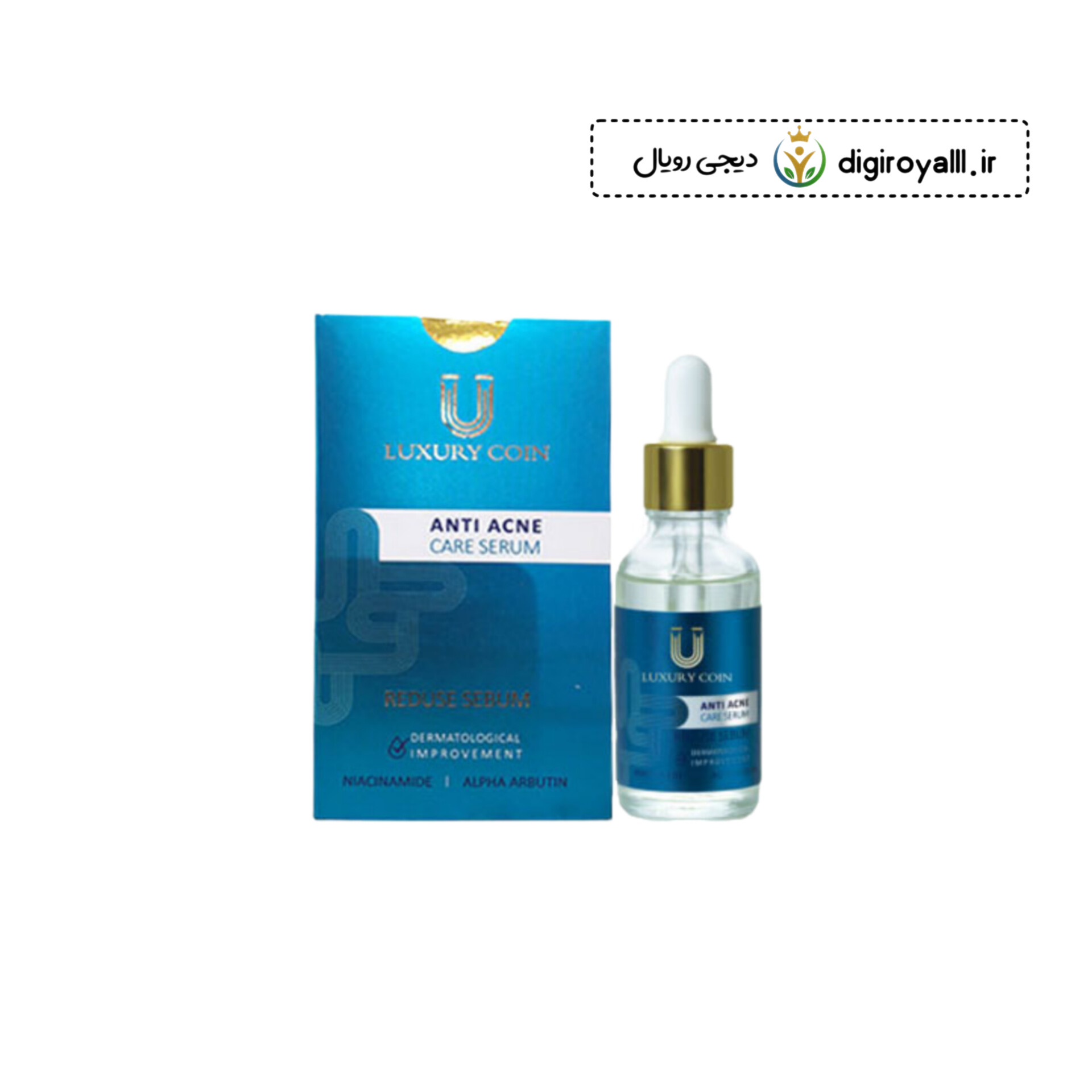 سرم ضد جوش و آکنه - لاکچری کوین