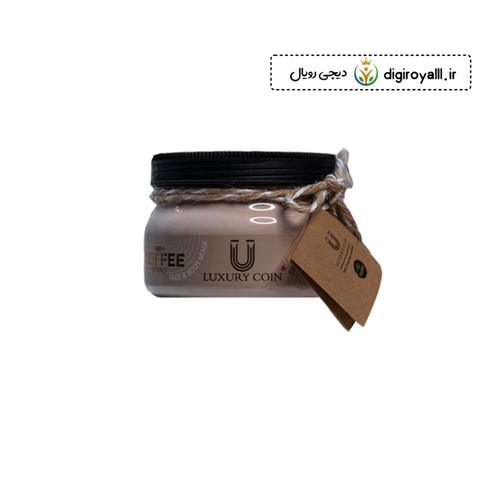 ماسک و اسکراب صورت و بدن قهوه ـ لاکچری کوین