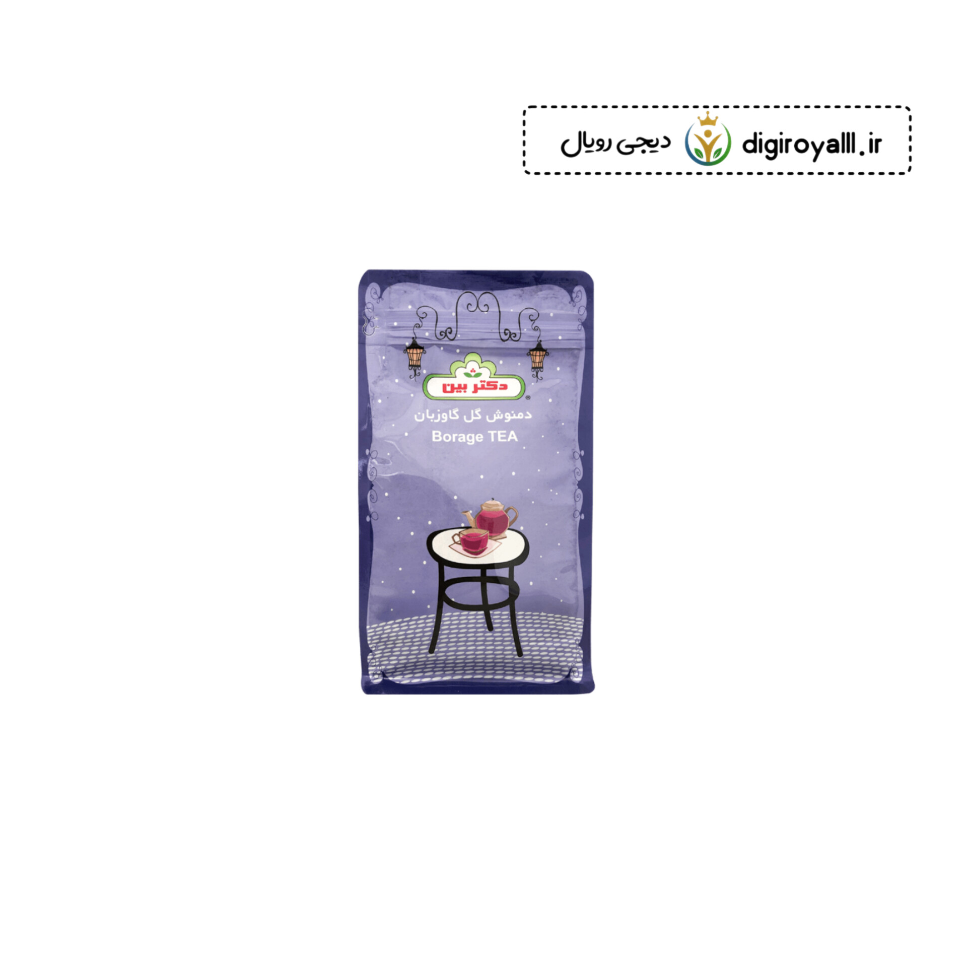 دمنوش گل گاو زبان و میوه نسترن ـ