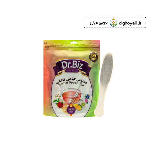 دمنوش چای سیاه زعفرانی قاشقی