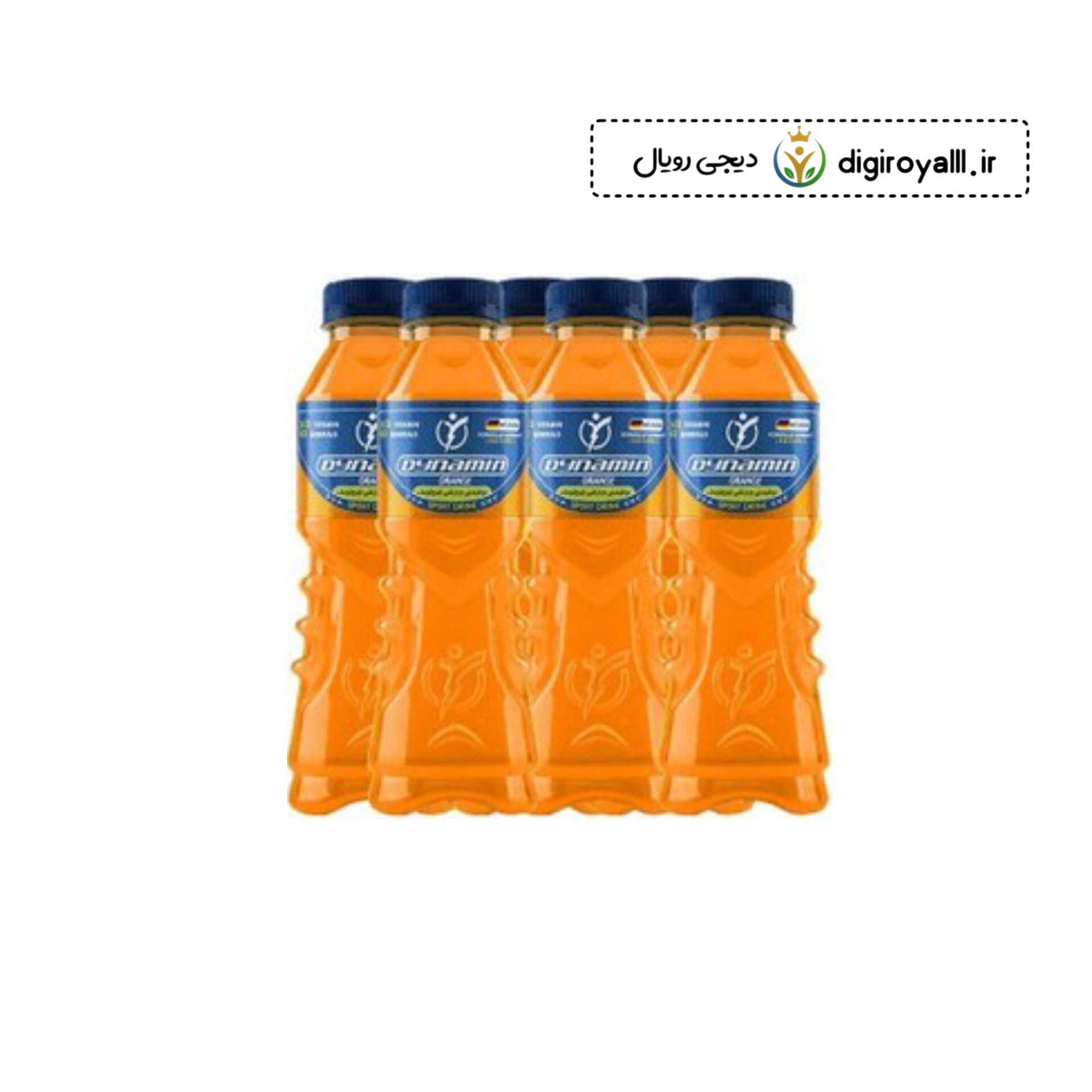 نوشیدنی ورزشی داینامین باکس ۶عددی با طعم پرتقال