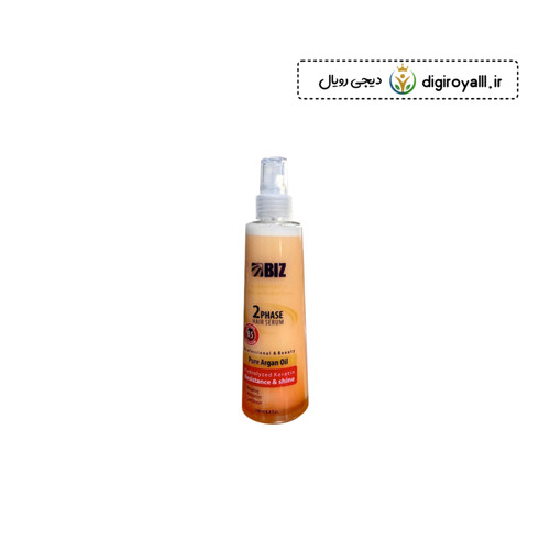 سرم دوفاز مو آرگان دکتر بیز ۲۵۰ میلی | ترمیم و نرمکننده موهای آسیبدیده