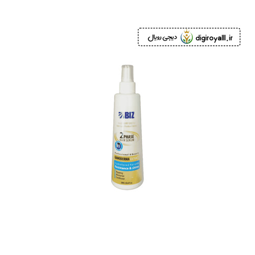 سرم دوفاز مو گانودرما دکتر بیز ۲۵۰ میلی | تقویت، ترمیم و ضد ریزش مو