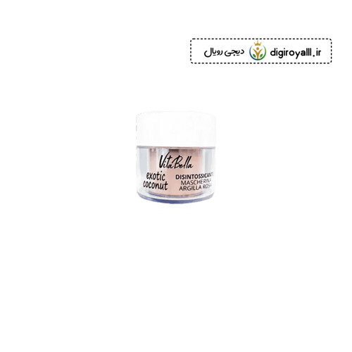 ماسک صورت شی باتر و روغن نارگیل ویتابلا | آبرسان و پاکسازی با خاک رس