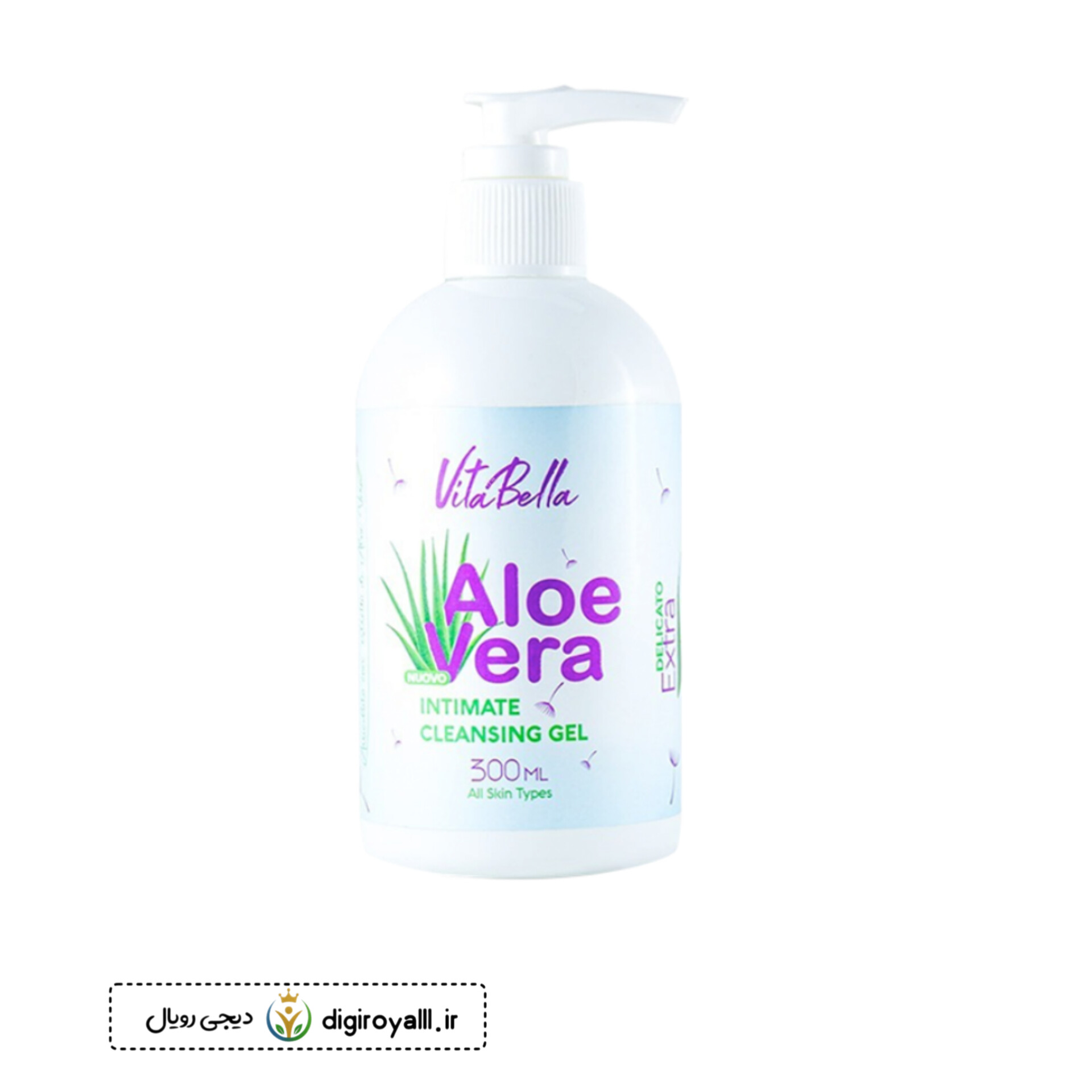 ژل شستشوی بانوان ۳۰۰ میل-ویتابلا حاوی عصاره آلوئه ورا