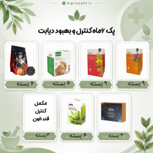 مکمل ۶ ماه دیابت آنیسا(رویال )