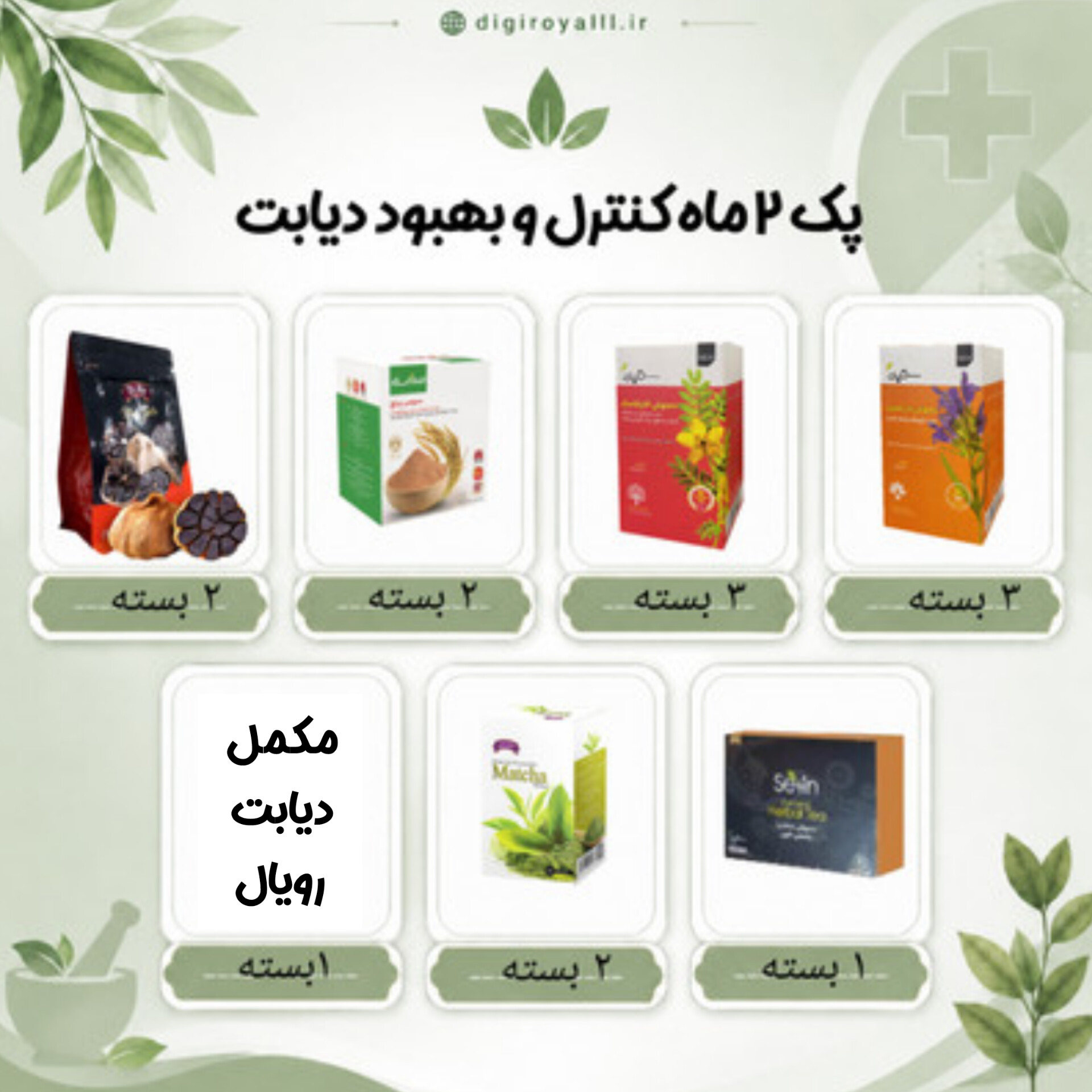 مکمل بهبود دیابت آنیسا
